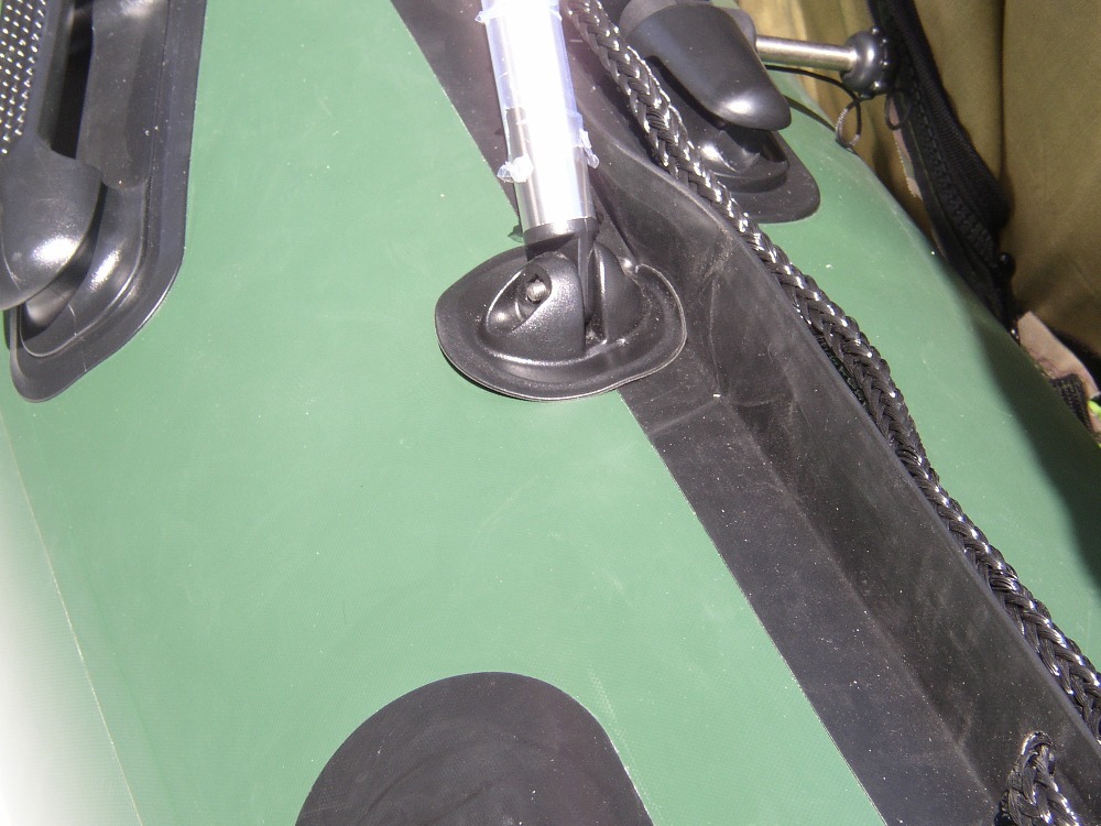 Schlauchbootzelt 3,30 x 3,40m in Camo