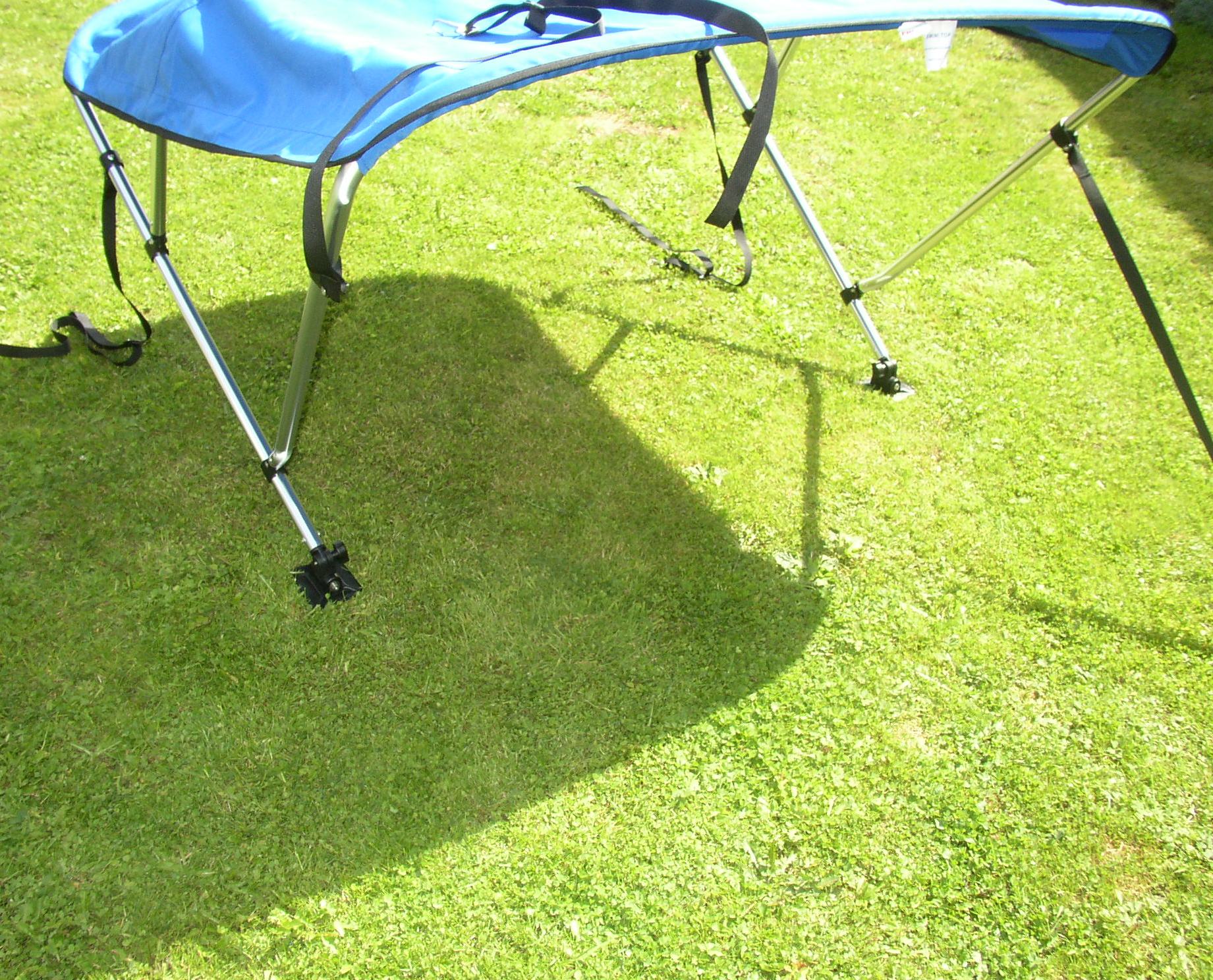 Bimini Top Breite von 1,60 cm-170 cm für Schlauchboote oder Sportboote 