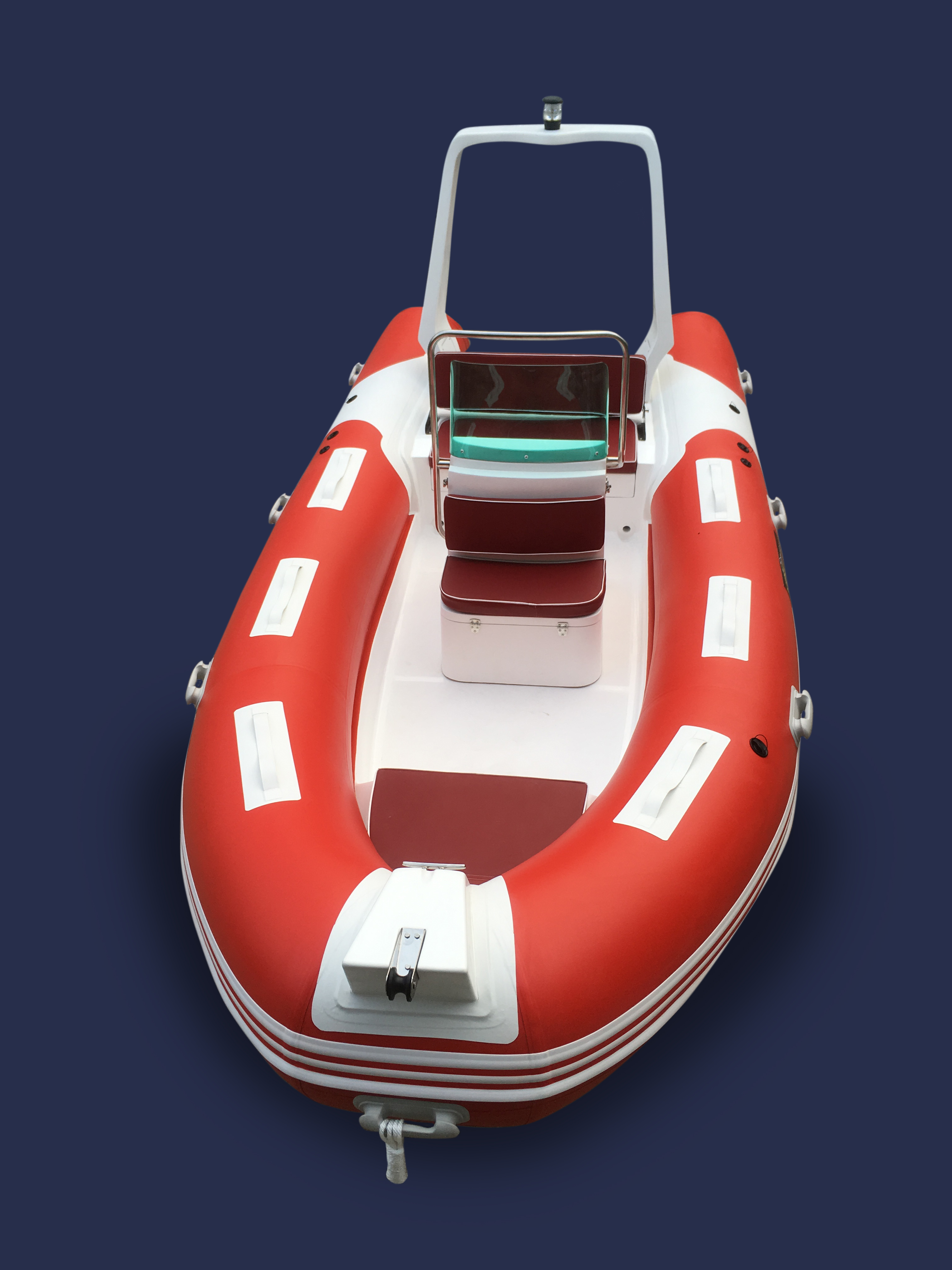 Rib Schlauchboot 4,70m mit Geräteträger GFK