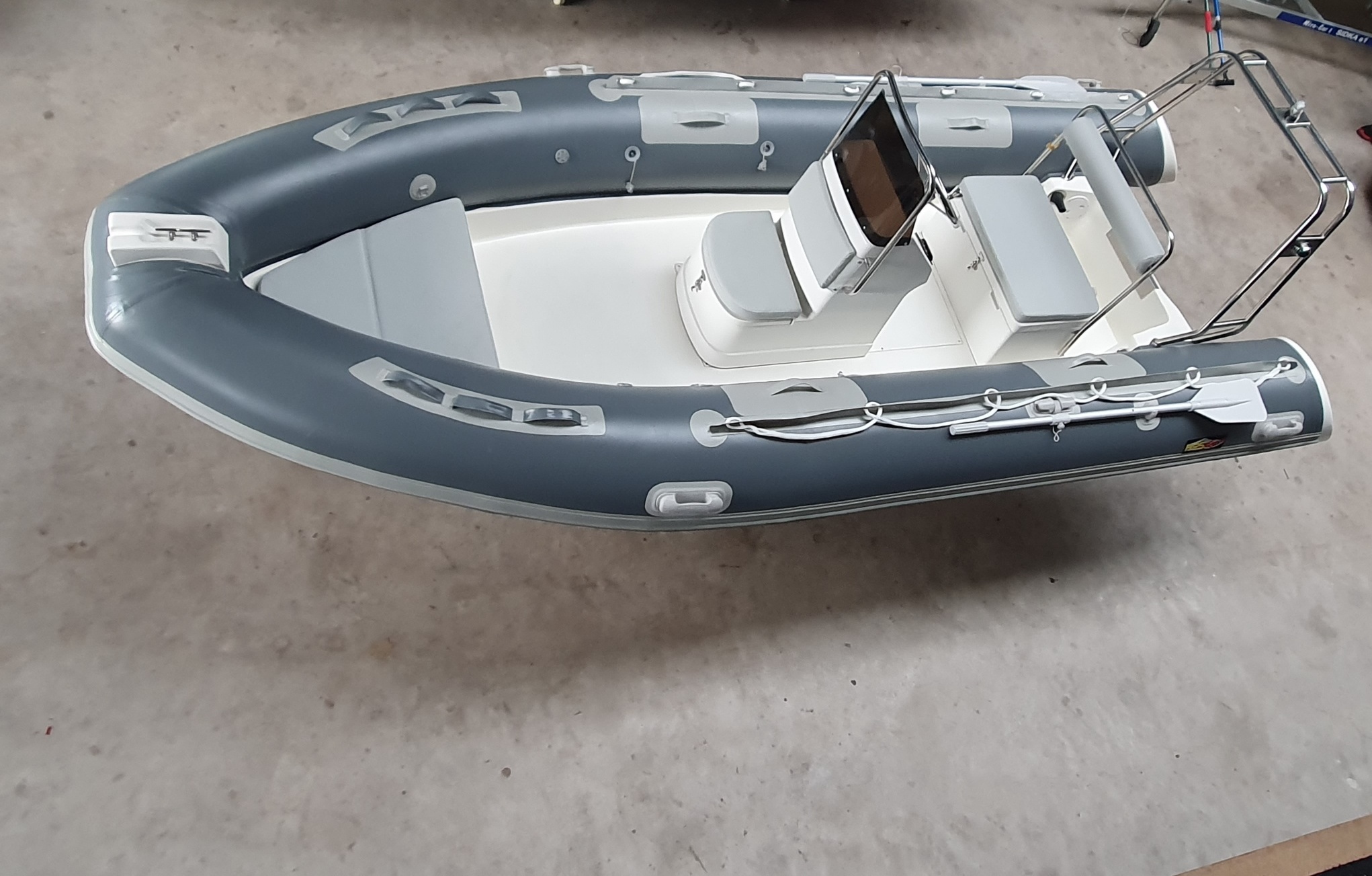 Rib Schlauchboot 520 GFK und Geräteträger!!