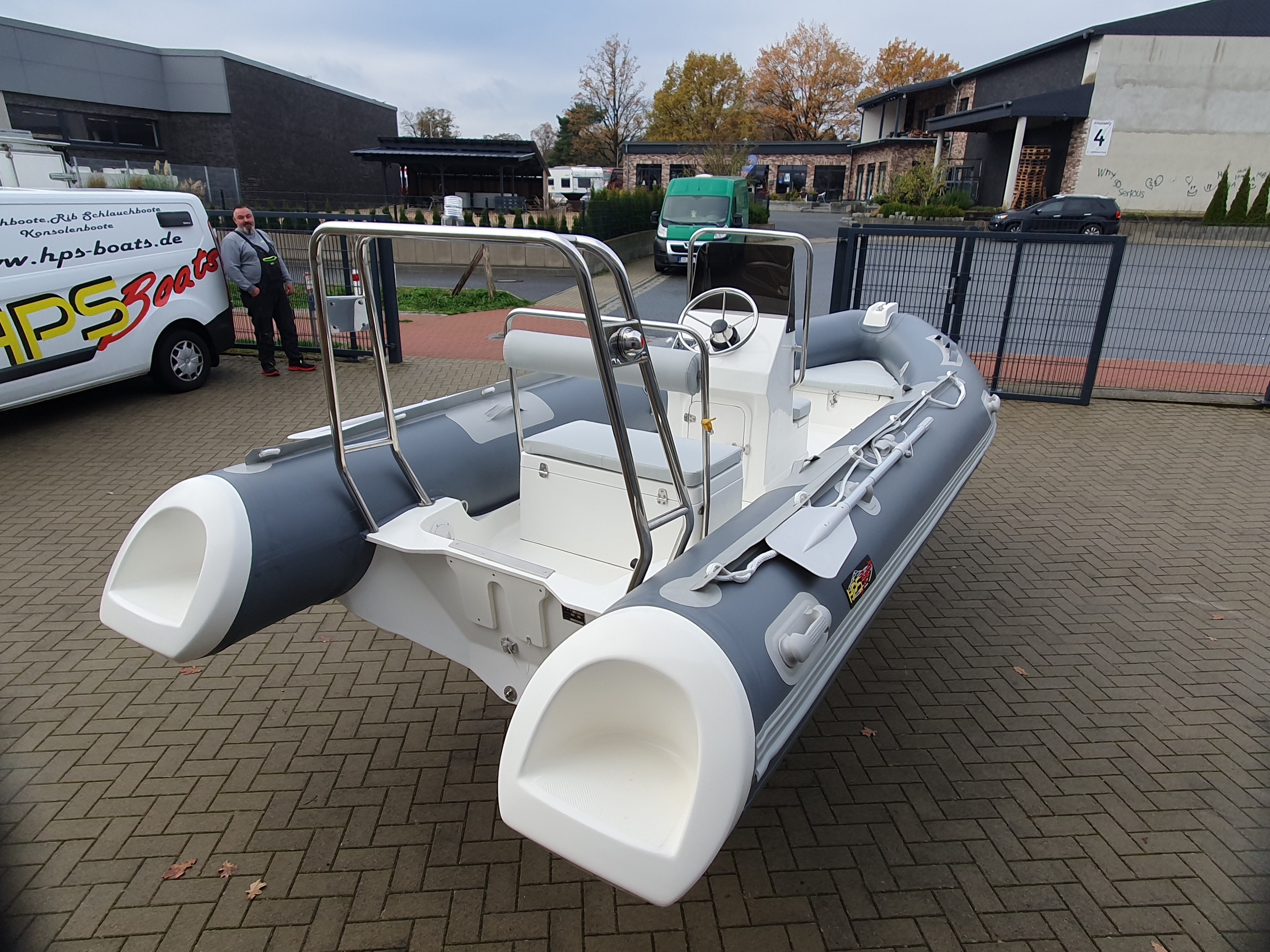 Rib Schlauchboot 520 GFK und Geräteträger!!