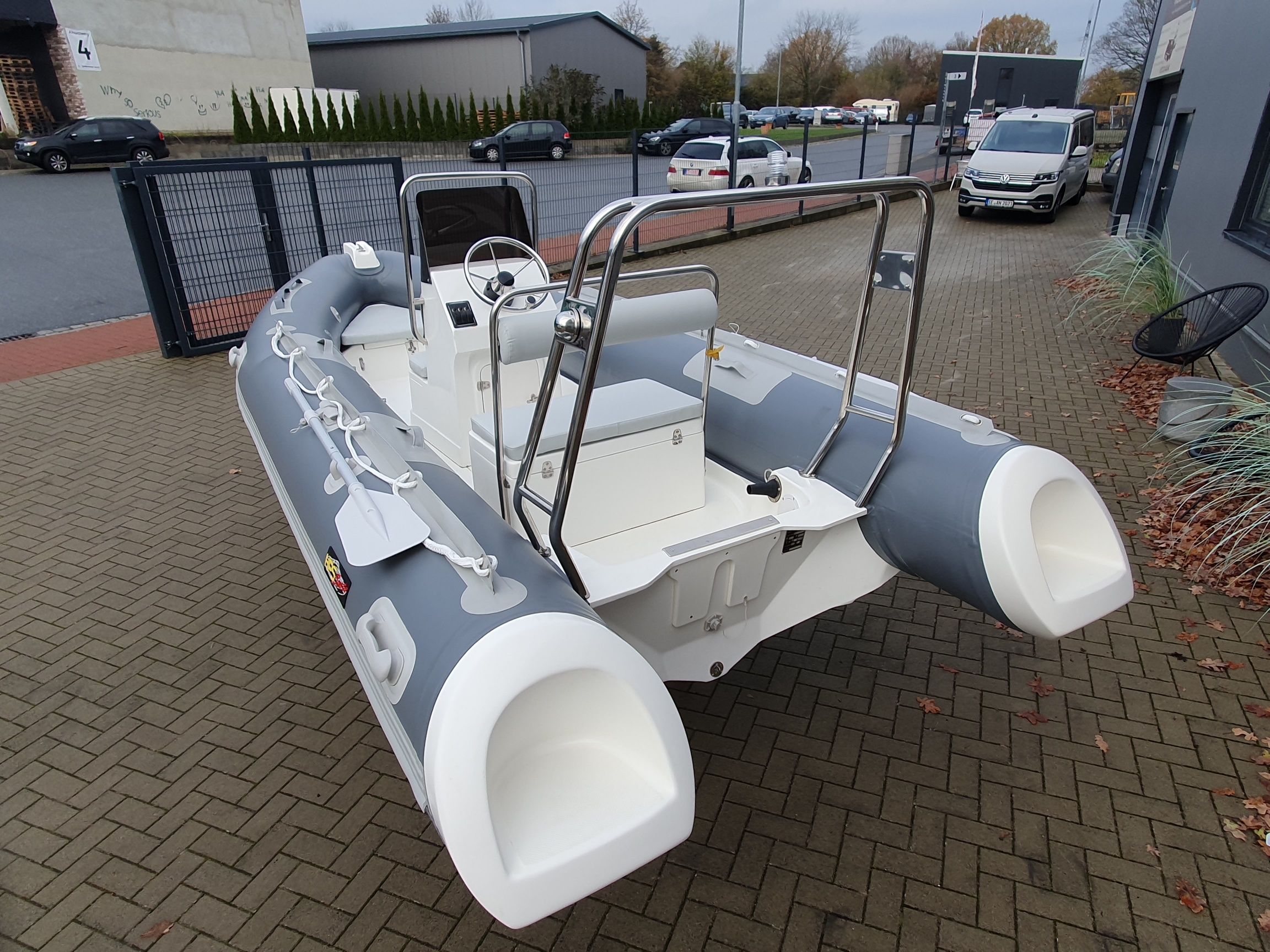 Rib Schlauchboot 520 GFK und Geräteträger!!