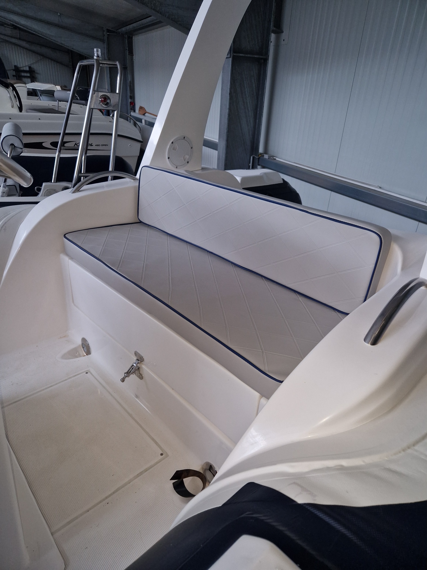 Schlauchboot RIB 520 Dunkelblau / Weiß